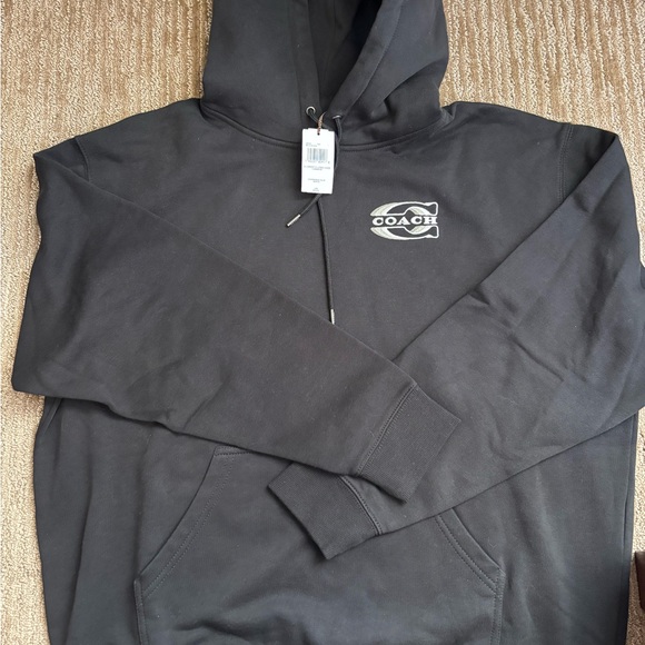 Coach Black Hoodie - Picture 1 of 4
